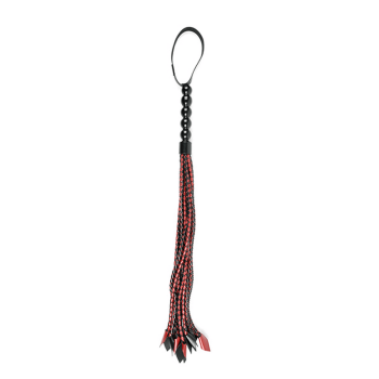 saffron braided flogger 1