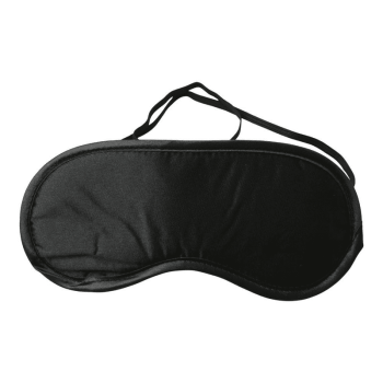 satin blindfold black