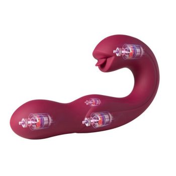 Joi Rotating Head G-Spot Vibrator maroon1