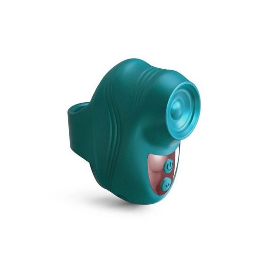 Kisscool Finger Vibrator - teal