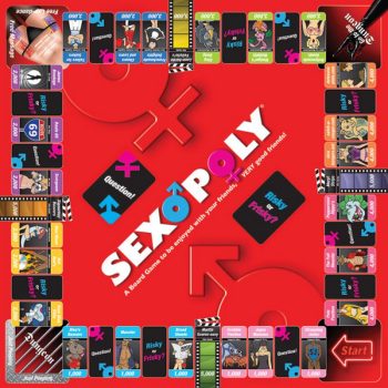 Sexopoly board game