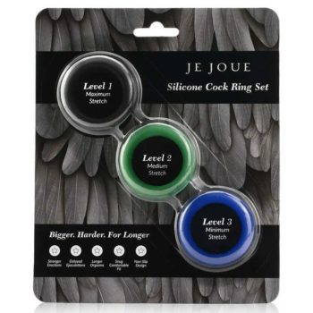 Silicone Cock Ring 3-Piece Set