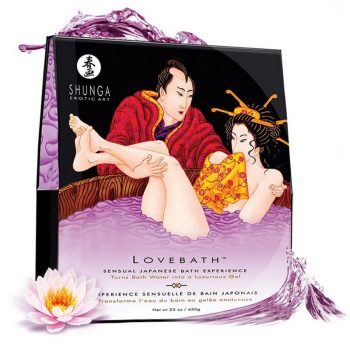 shunga lovebath sensual lotus