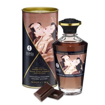 shunga organica aphrodisiac warming oil -intoxicating chocolate