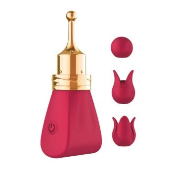 Gold Glam Tri-Tip red